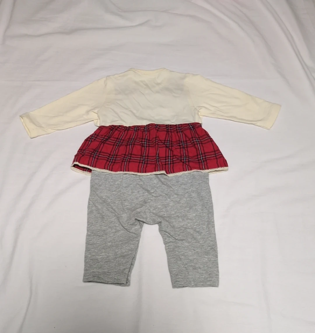 長袖 カバーオール 2枚セット 70cmの写真2枚目