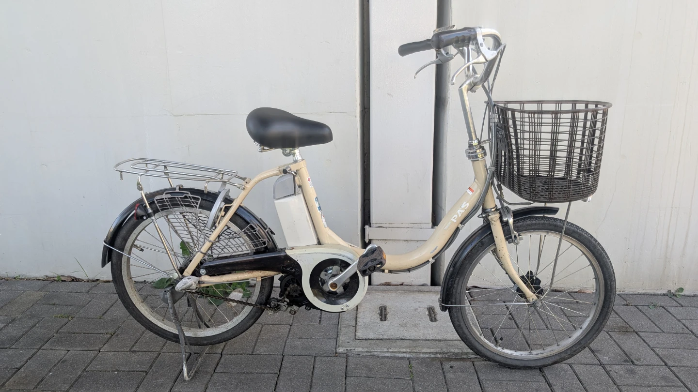 ヤマハ パス コンパクト 前後20インチ 電動アシスト自転車の写真2枚目