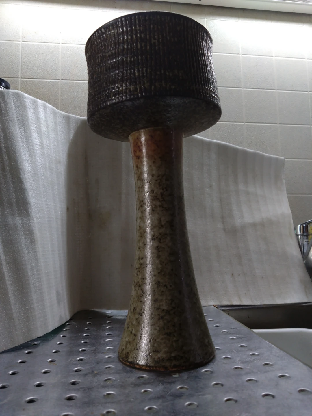 花瓶 陶器 一輪挿し 箱付きの写真2枚目