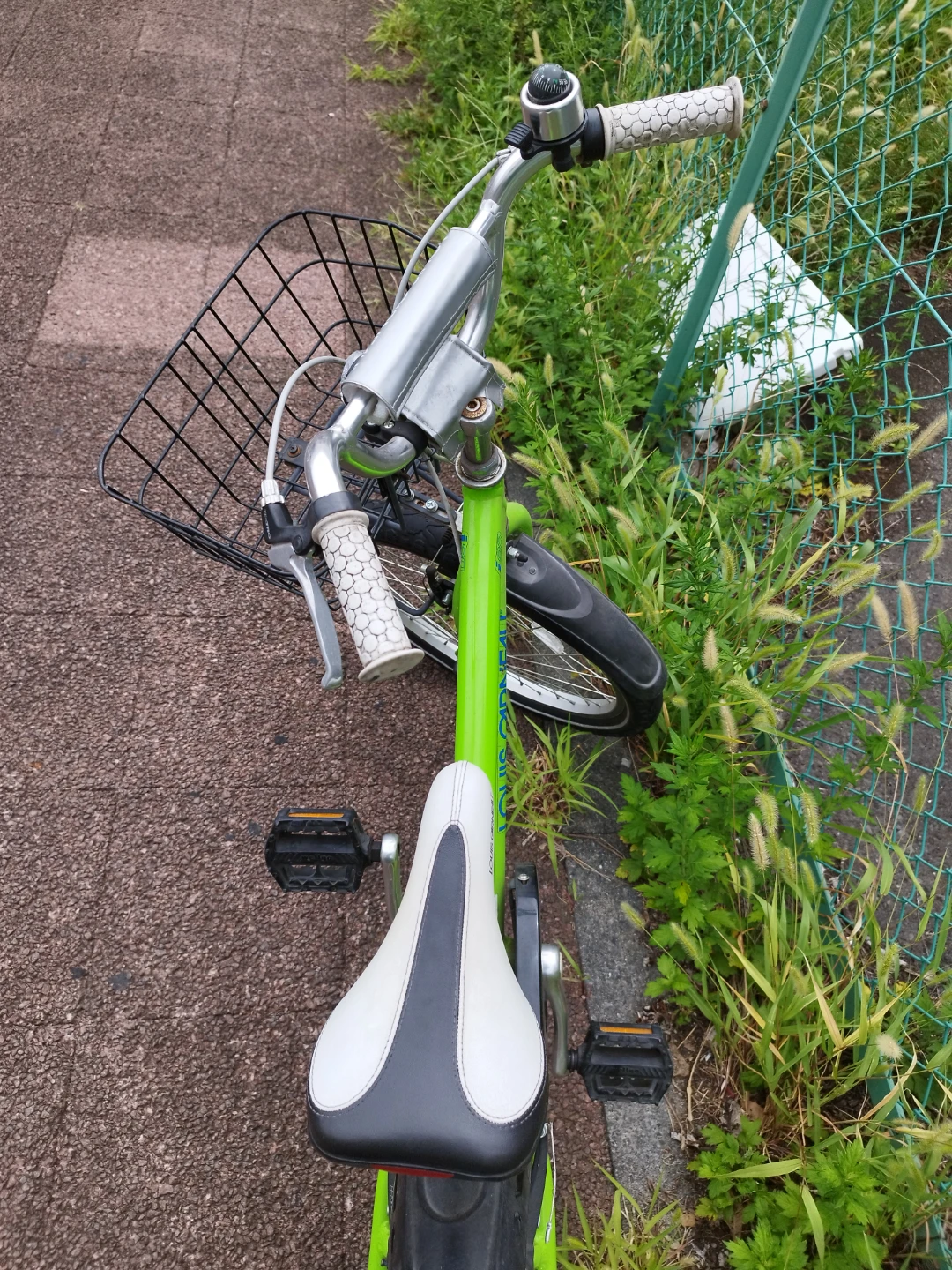 ルイガノ 子供用自転車 20インチ グリーンの写真3枚目