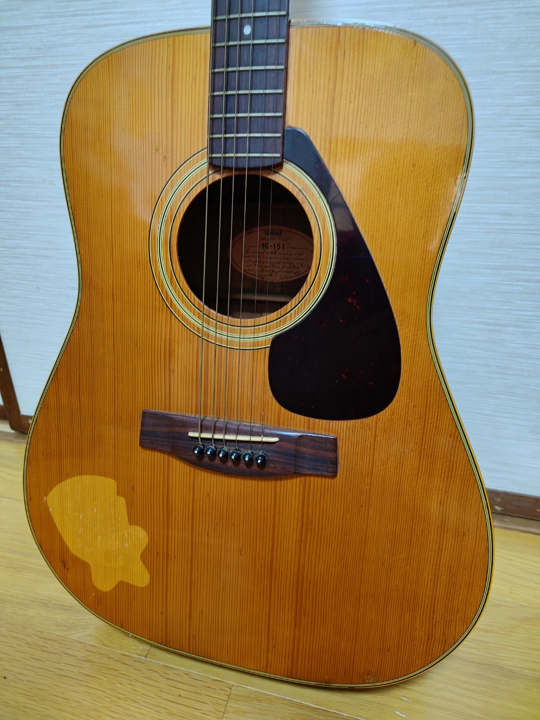 Yamaha FG-151 (made in Japan)の写真2枚目