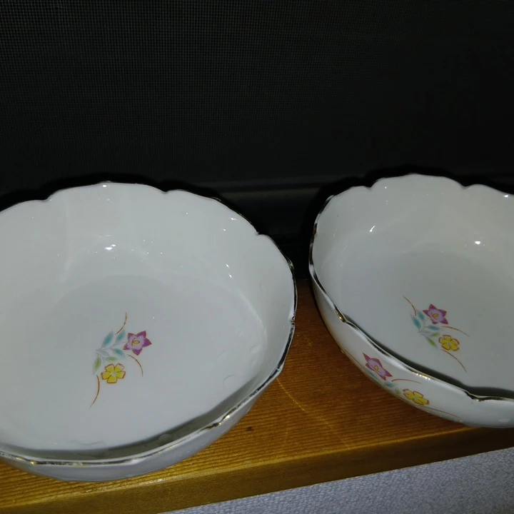 花柄 小鉢 4個セット 陶器の写真3枚目