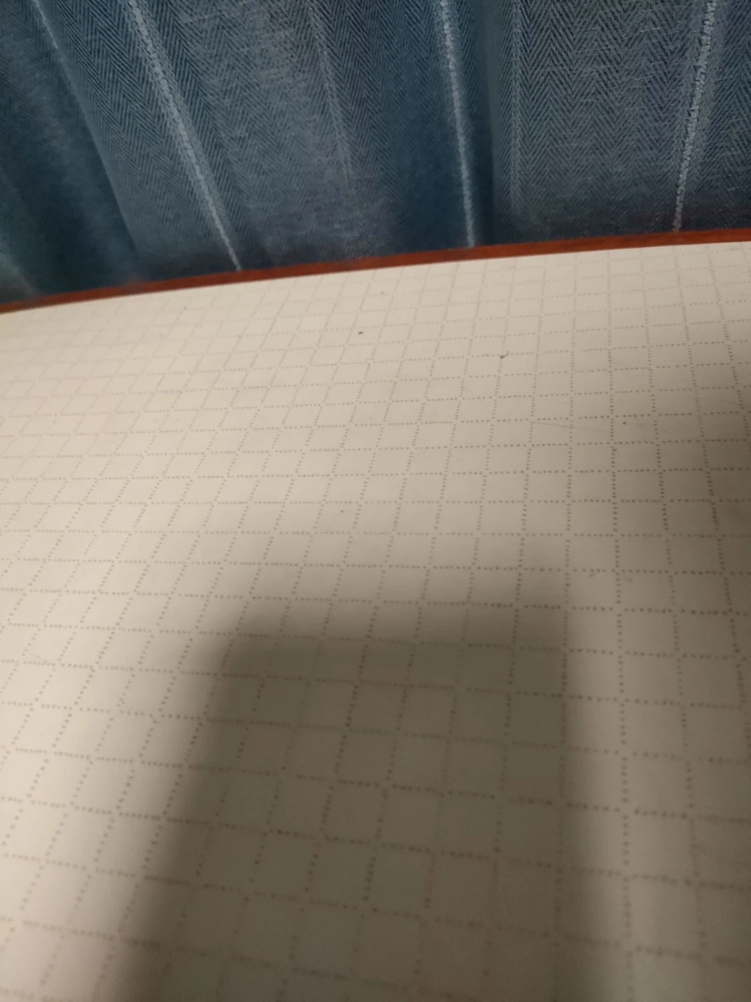 木製テーブル 方眼柄天板　昭和レトロ　木製机の写真7枚目