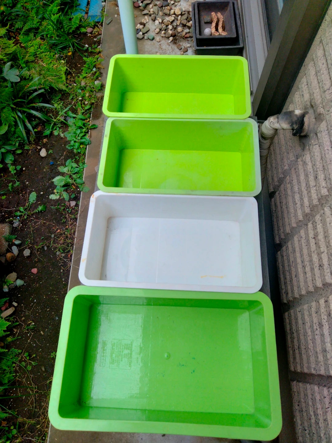 工具箱 クィックコンテナ 収納BOX 中古 小物入れ 4個の写真2枚目