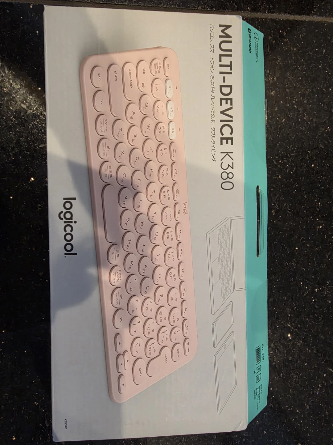 ロジクール キーボード K380 ピンクの写真2枚目