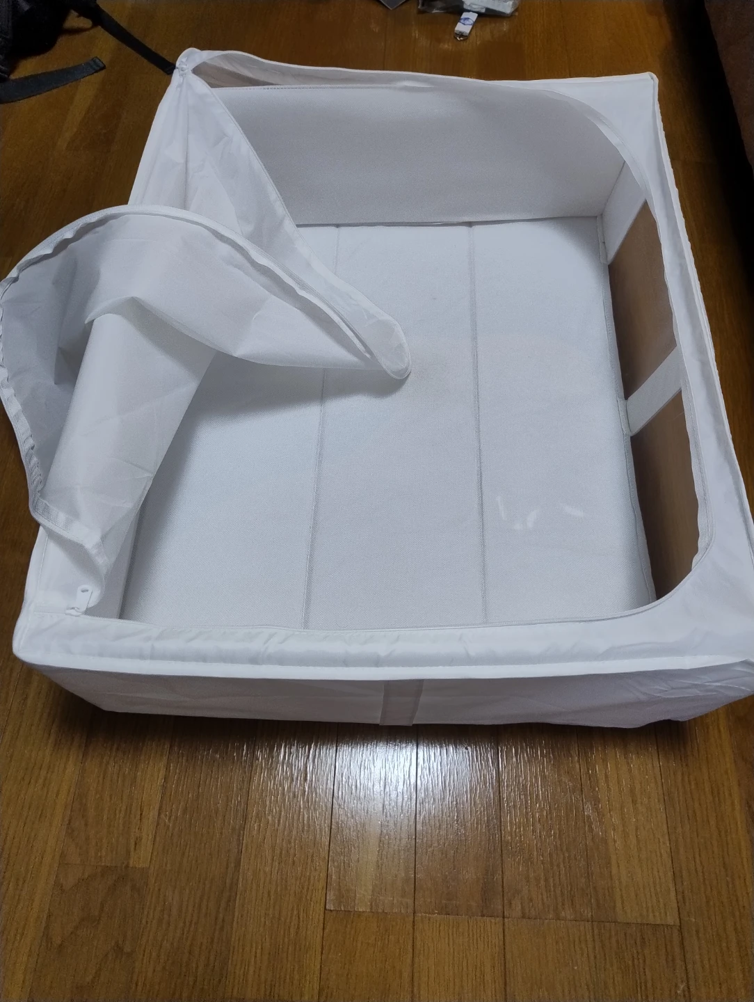イケア スクッブ 収納ケース ホワイト