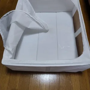 イケア スクッブ 収納ケース ホワイト
