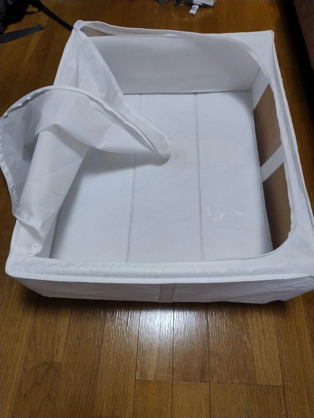 イケア スクッブ 収納ケース ホワイト