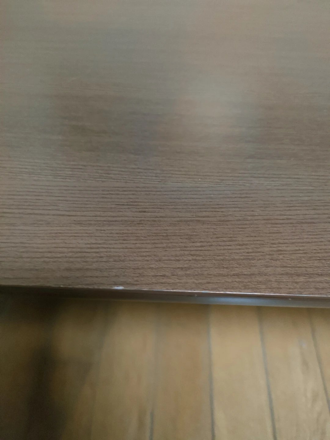 ニトリ コタツ コタツハリGC 150 MBR　茶色こたつテーブル大サイズ　の写真6枚目