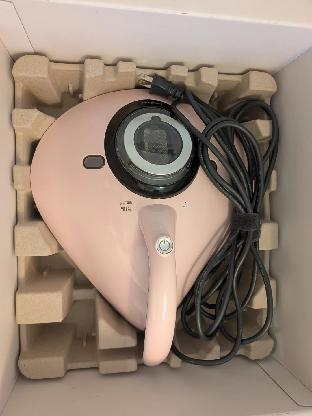 【動作確認済み】布団クリーナー レイコップ ライト RE-100JPKの写真3枚目