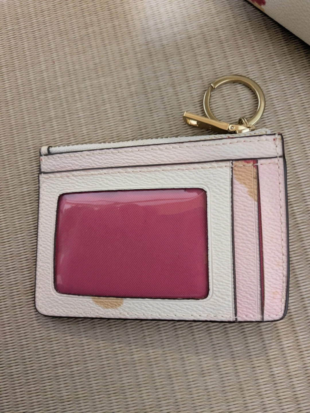 コーチ ポーチ&カードケースセット 花柄 再出品の写真3枚目