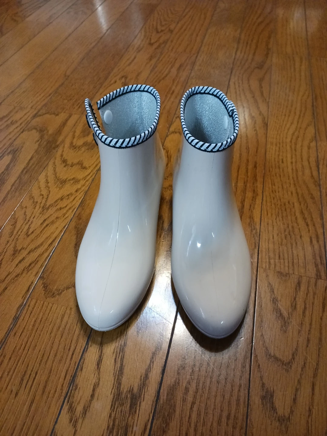 マルルズ レインブーツ Sサイズ ホワイト