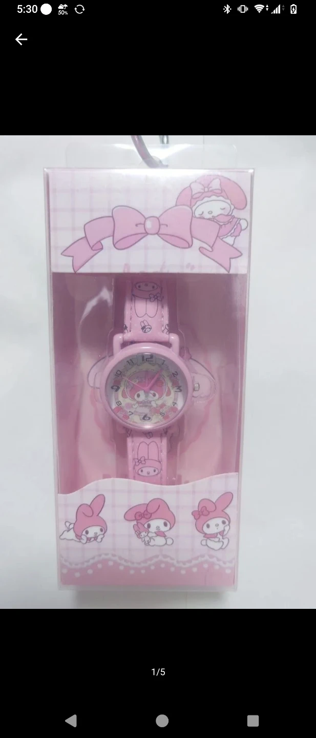 マイメロディ 腕時計 ピンク