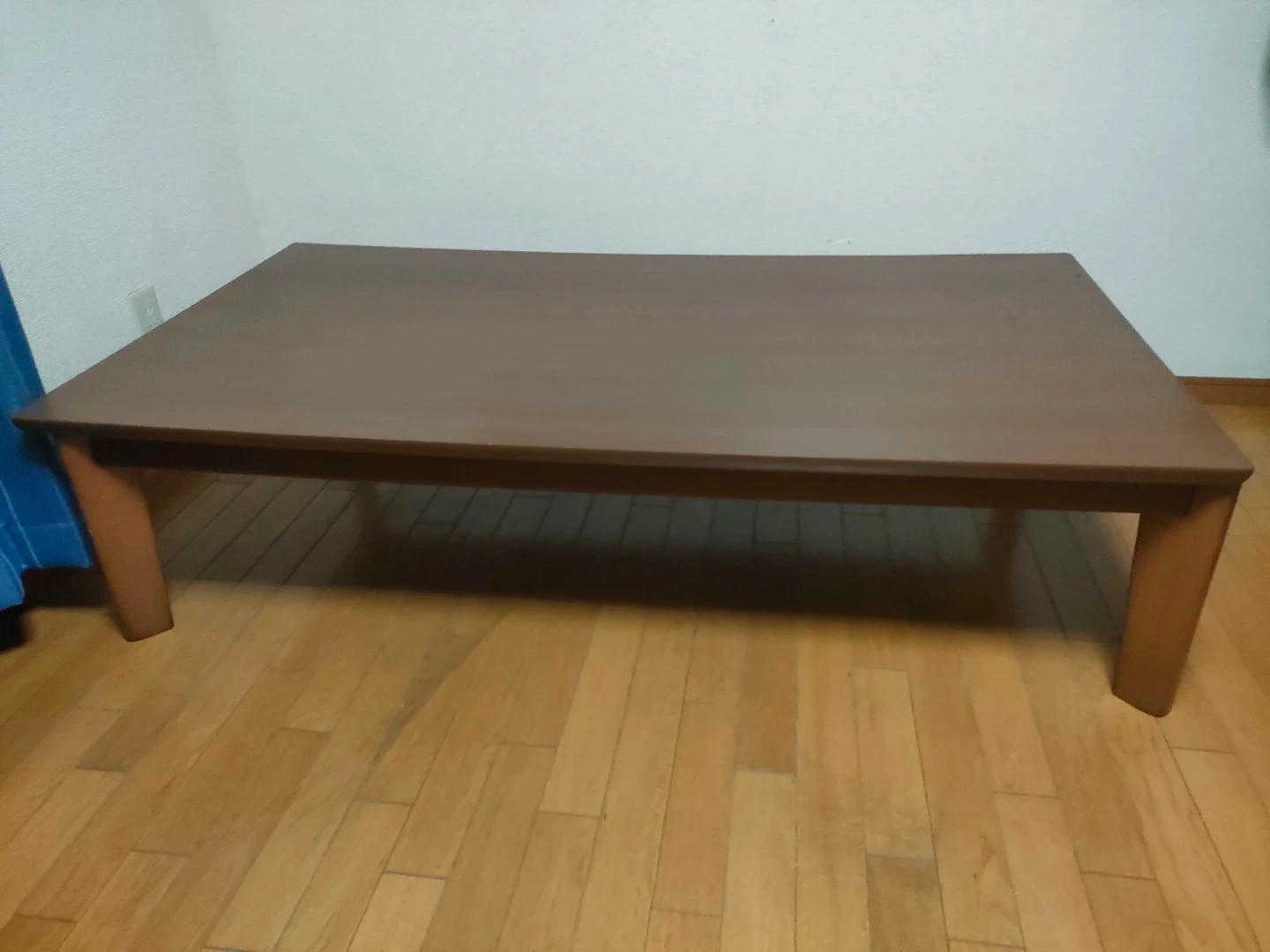 ニトリ コタツ コタツハリGC 150 MBR 茶色こたつテーブル大サイズ の写真3枚目