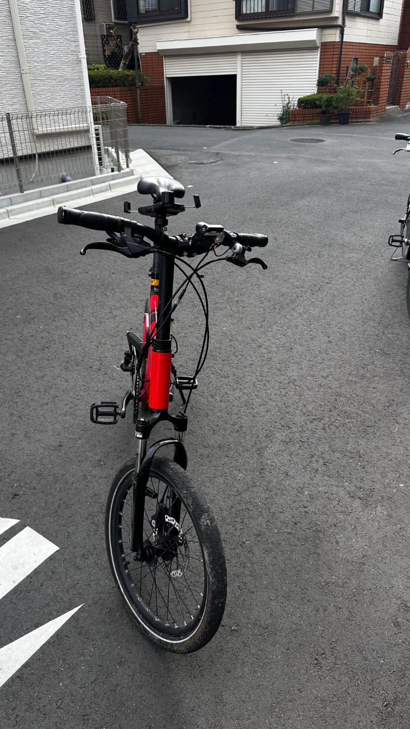 BESV PSA1 電動アシスト自転車 レッド 充電器・鍵付きの写真3枚目