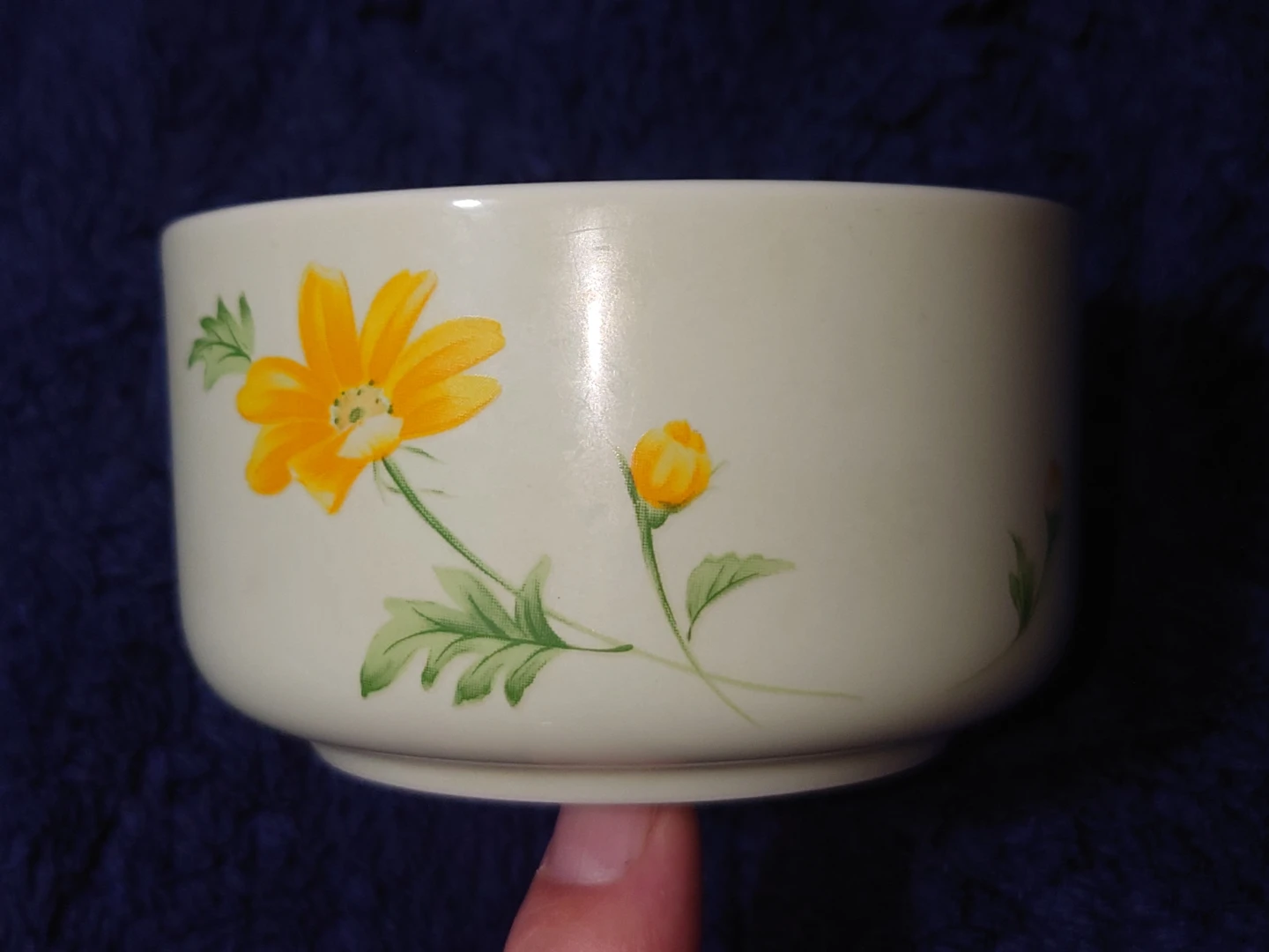 GARO ガロ 花柄 小鉢 陶器