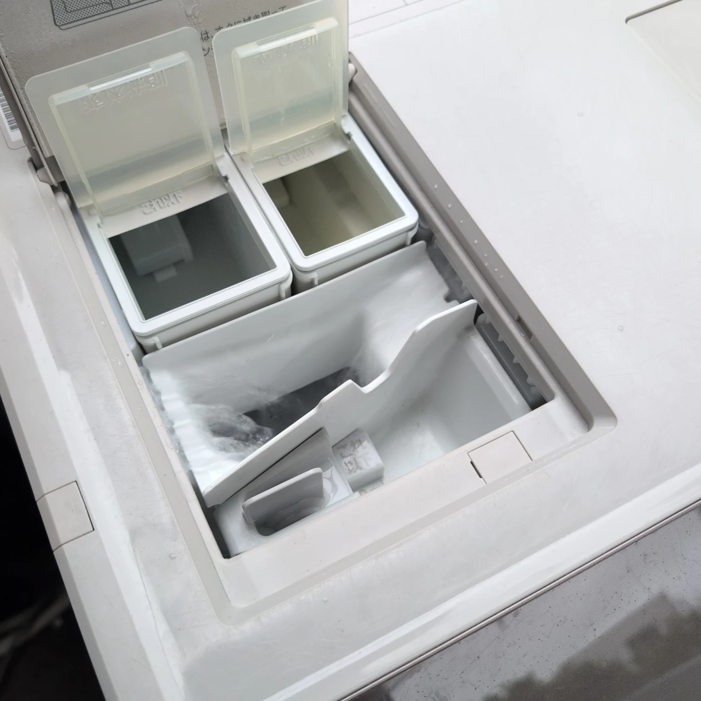 パナソニック ドラム式洗濯乾燥機 NA-VX9900R 自動洗剤投入 タッチパネルの写真5枚目