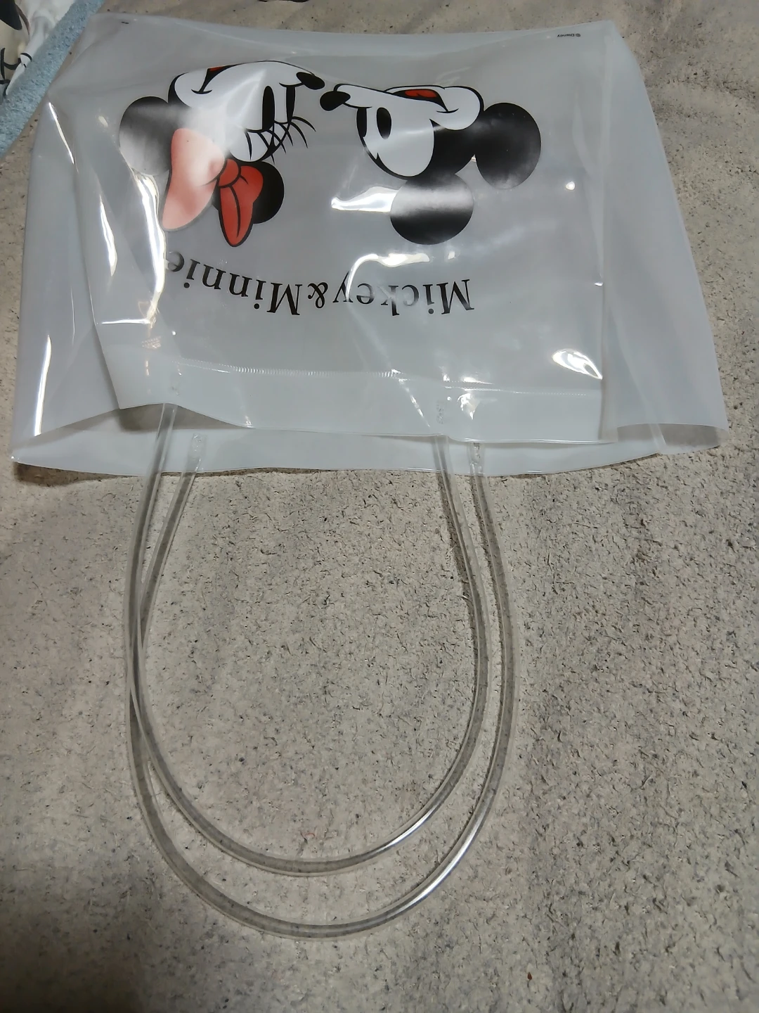 ディズニー ミッキー＆ミニー ビニールバッグ