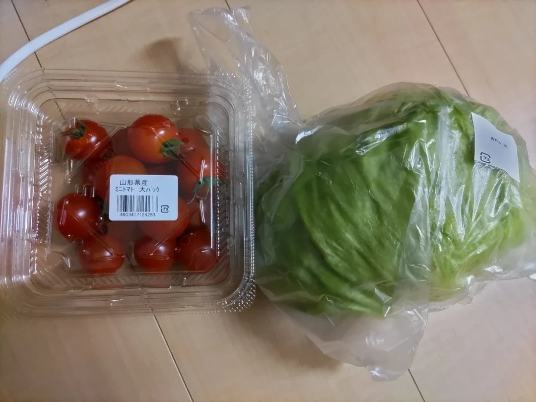 ミニトマトとレタスセット