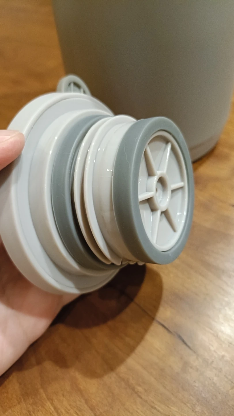 アトラス 卓上ポット 1.0L グレーの写真3枚目