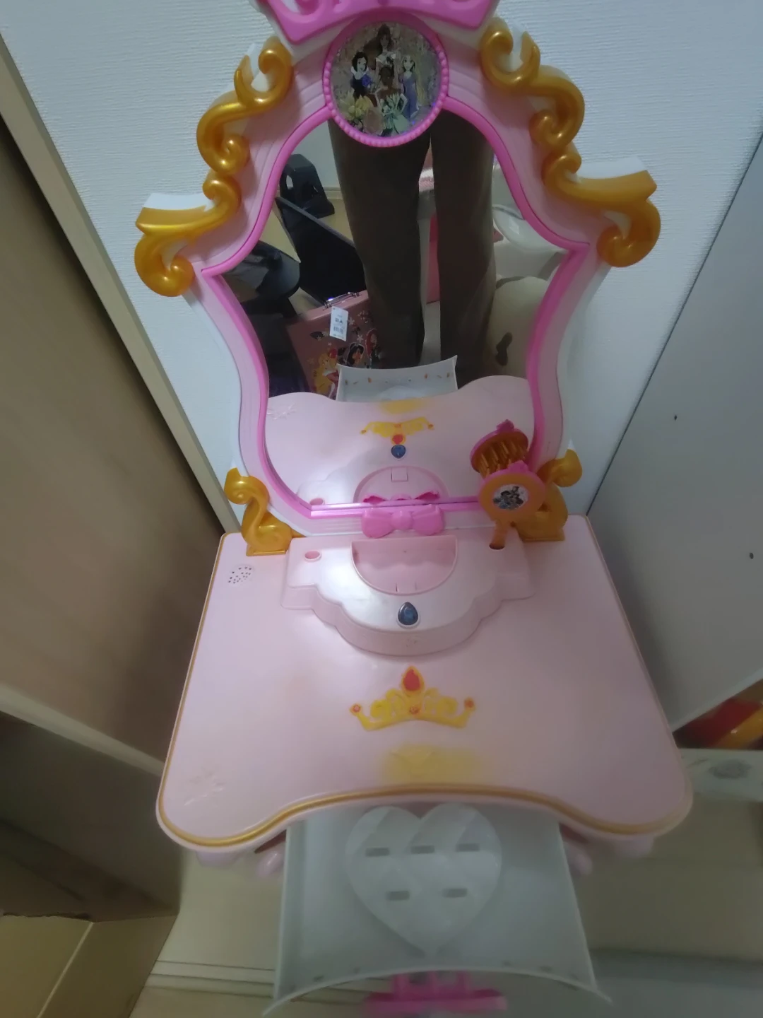 ディズニー プリンセス ドレッサー＆スツールセット週末緊急お値下げ850円の写真4枚目