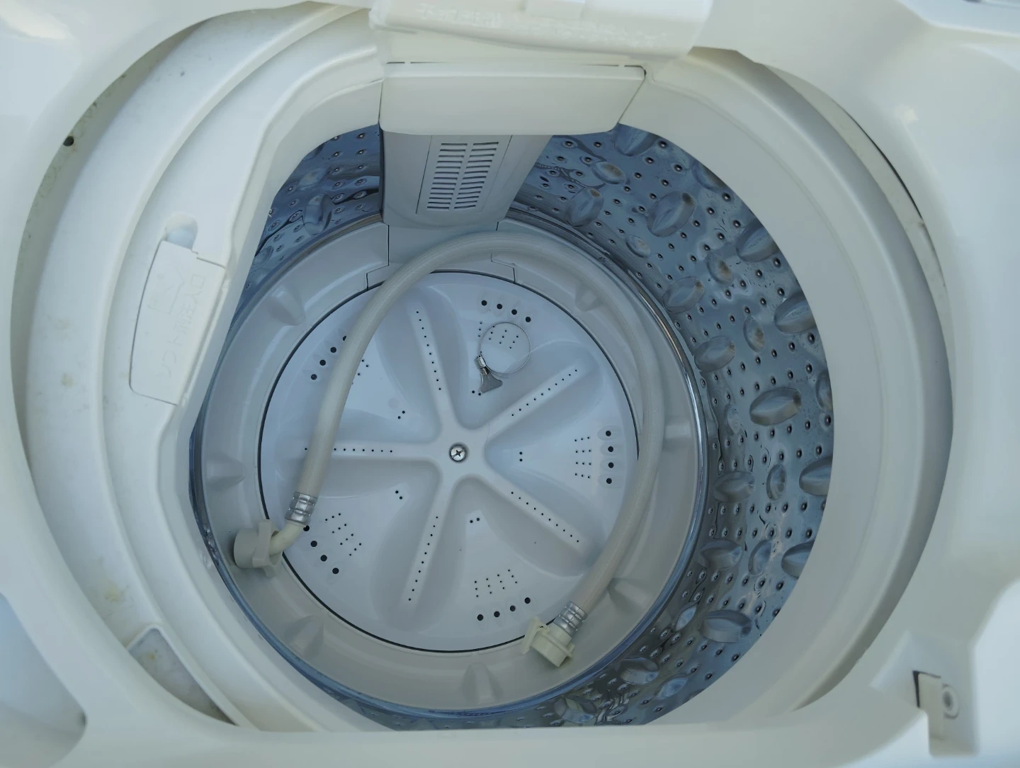 【美品・お届けも可能です】2024年製 MAXZEN 全自動洗濯機 5㎏ 予約機能 風乾燥 JW50WP01の写真7枚目