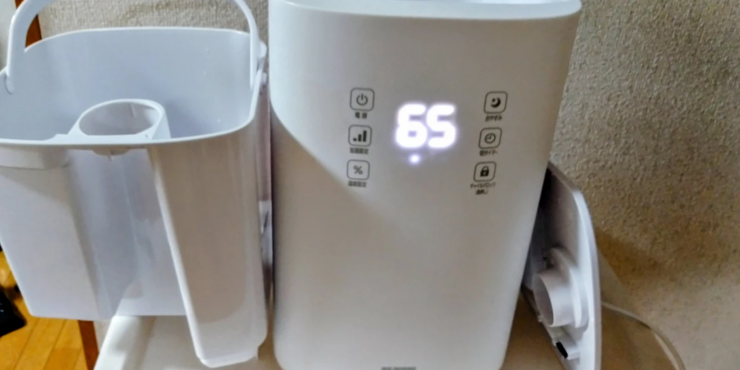 アイリスオーヤマ ハイブリッド加湿器の写真3枚目