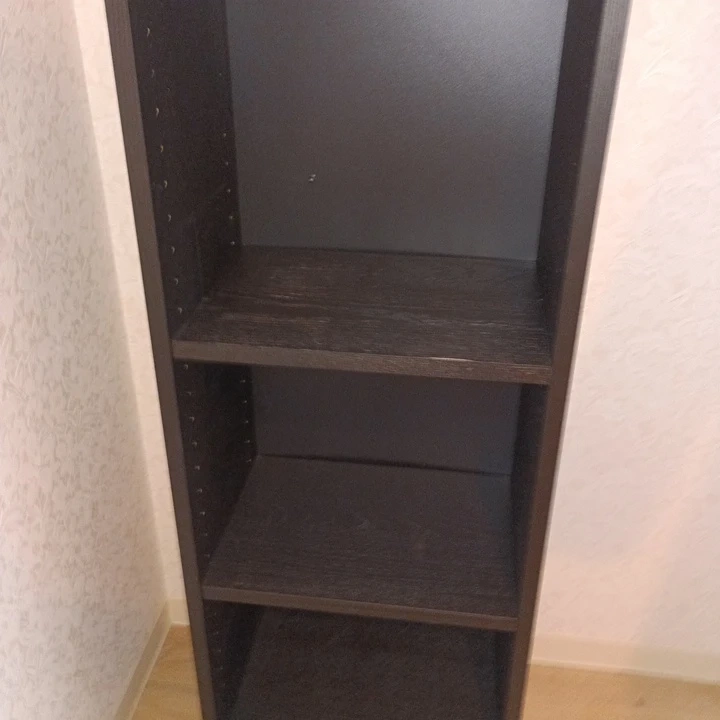 ダークブラウン 収納棚