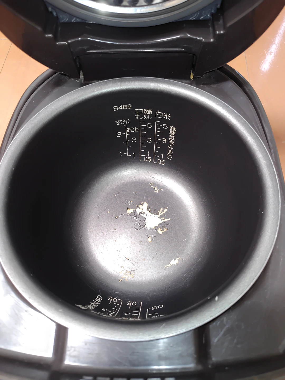 5.5合炊き炊飯器の写真4枚目