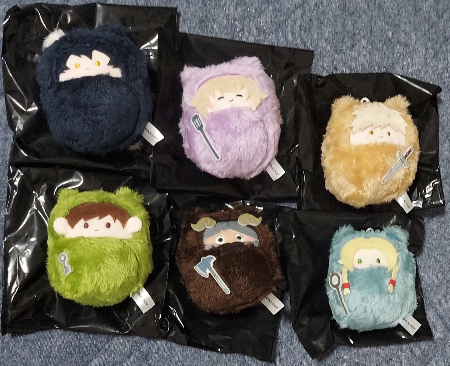 ダンジョン飯 くるみたぴぬい セット