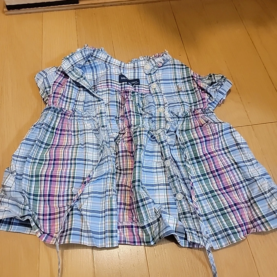 ラルフローレン チェック柄 ブラウス