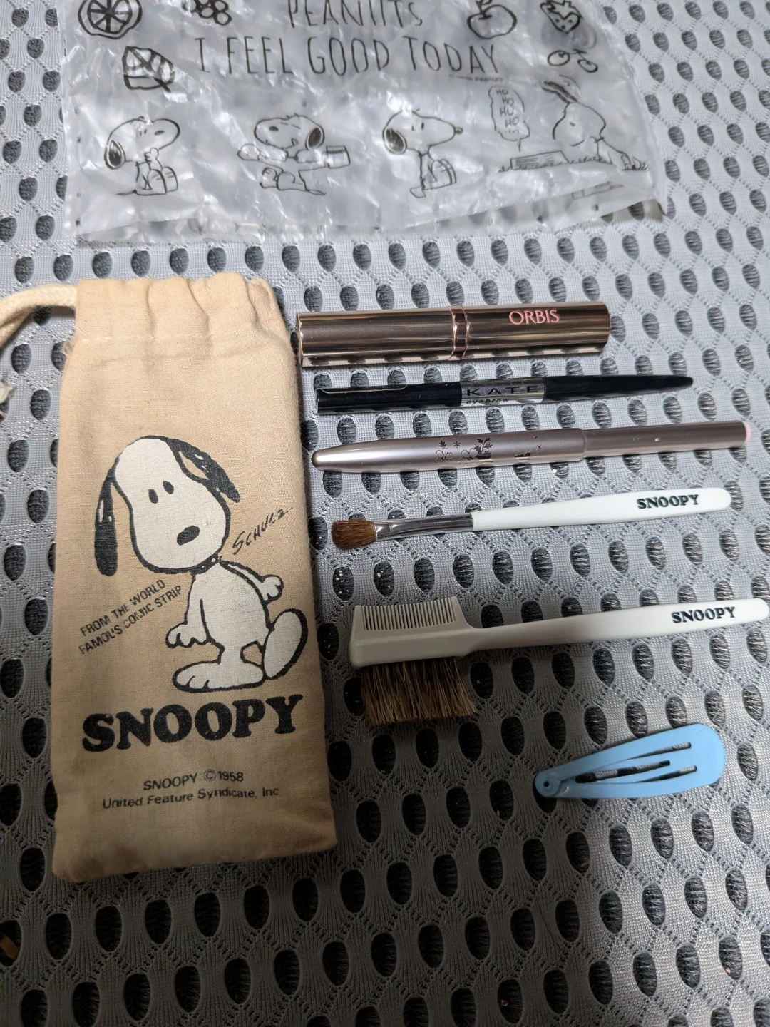 スヌーピー メイクブラシ＆小物セットの写真2枚目