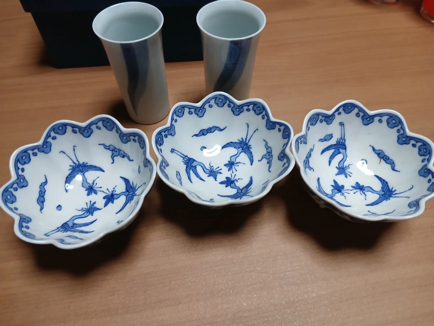 橘吉 湯呑み +高台小鉢セット