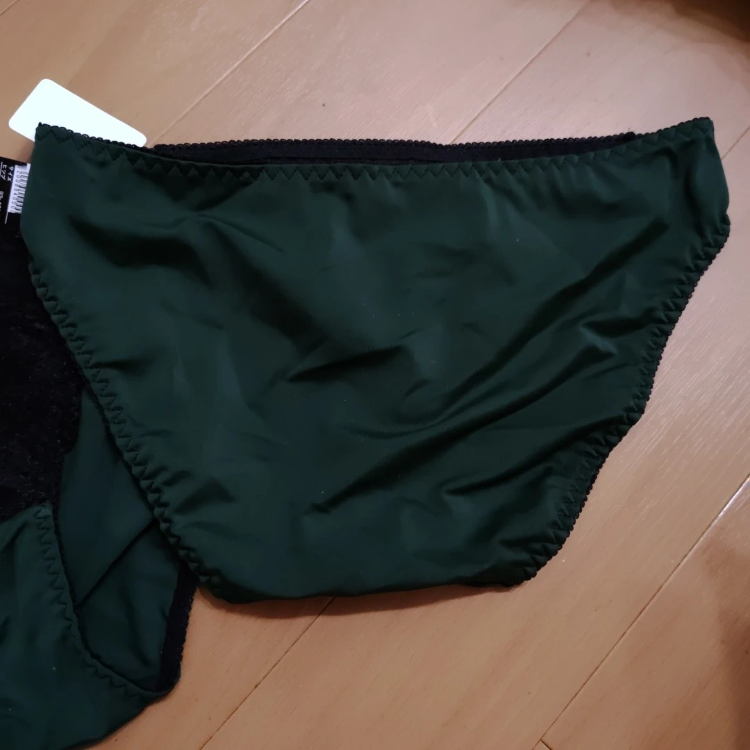 新品 ショーツ 2枚セット ダークグリーン Lサイズの写真3枚目