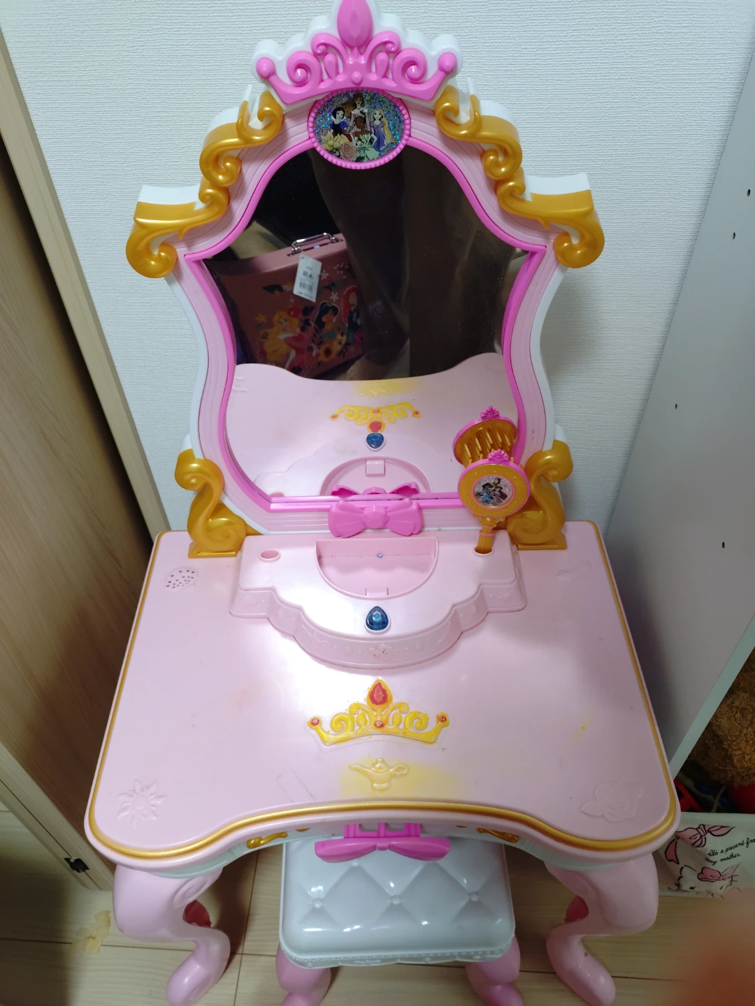 ディズニー プリンセス ドレッサー＆スツールセット週末緊急お値下げ850円