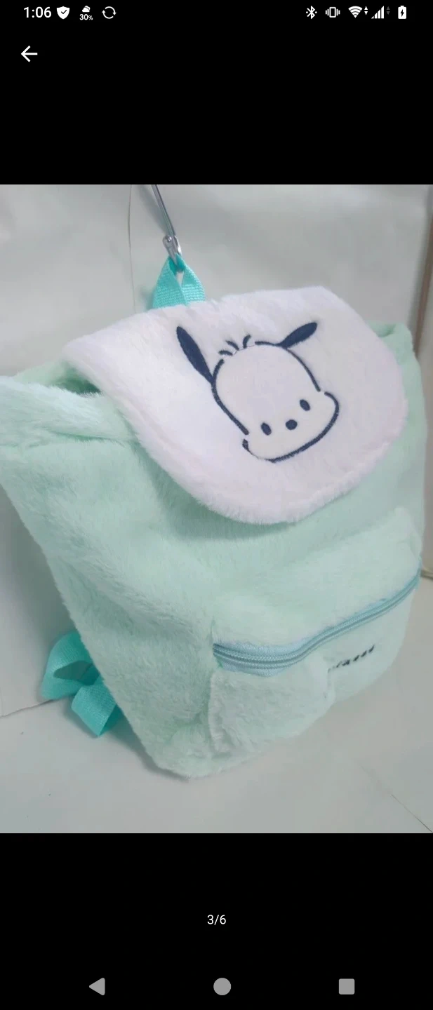 サンリオ ポチャッコ ぬいぐるみリュックの写真2枚目