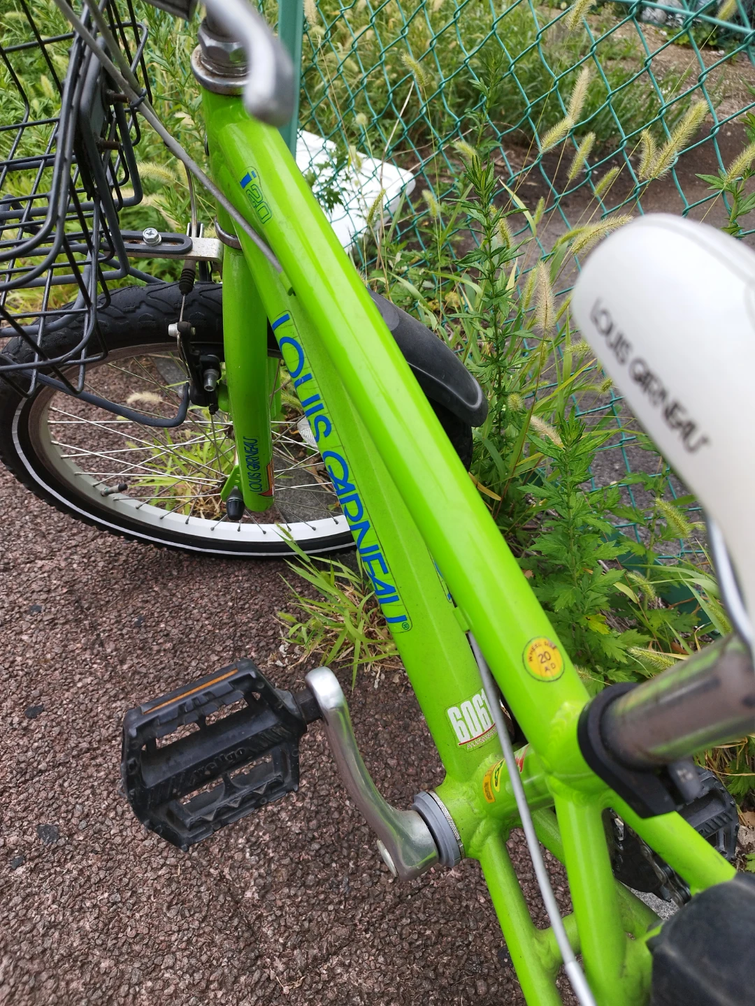 ルイガノ 子供用自転車 20インチ グリーンの写真5枚目