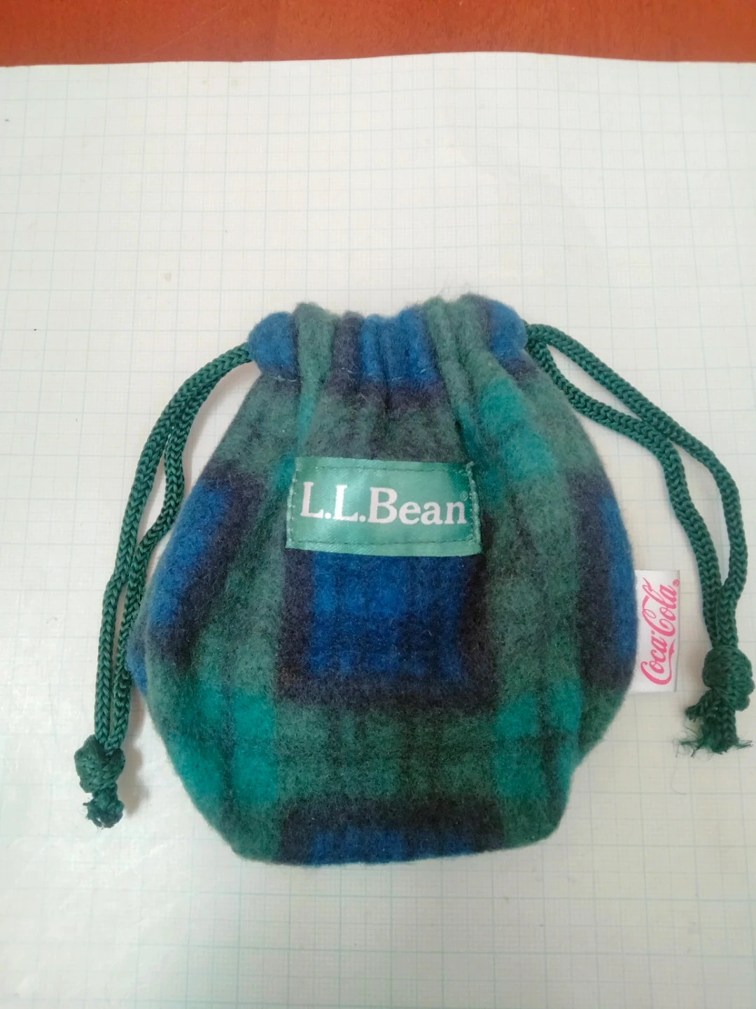 L.L.Bean 巾着袋 布 コレクション 非売品 コカ・コーラ 小物入れ 化粧品入れ 化粧ポーチの写真3枚目