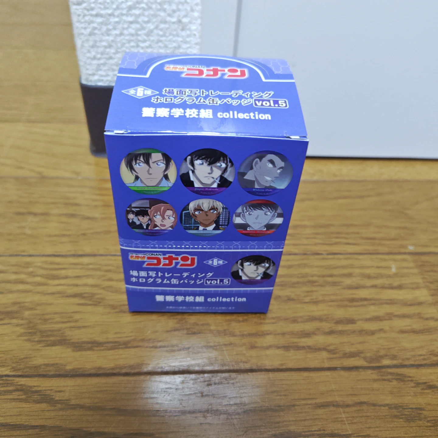 【新品】名探偵コナン 警察学校組 vol.5 ホログラム缶バッジ BOX 全6種