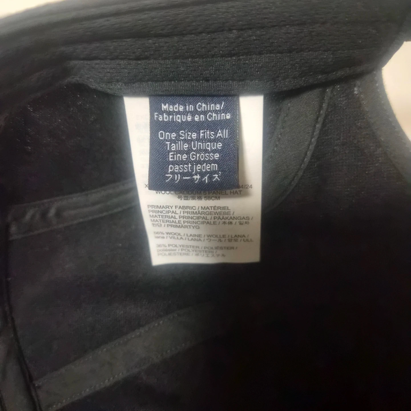 ARC'TERYX ウールキャップ ブラック フリーサイズの写真2枚目