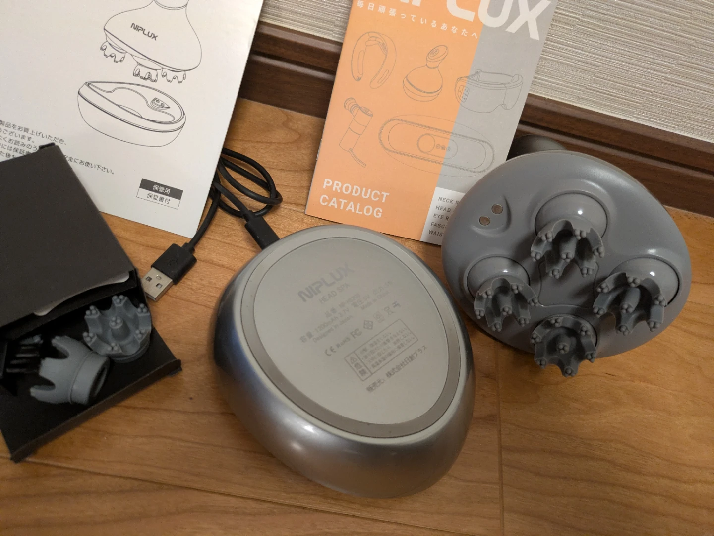 ニップラックス ヘッドスパ NP-HSPA20の写真5枚目