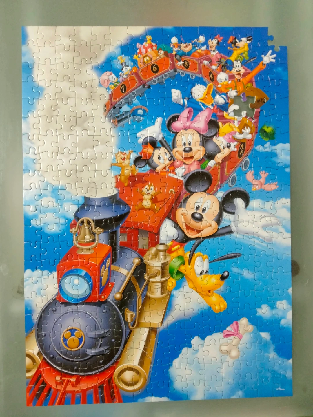 ジグソーパズル ディズニー ドリームトレイン 300ピース 1ピース欠け