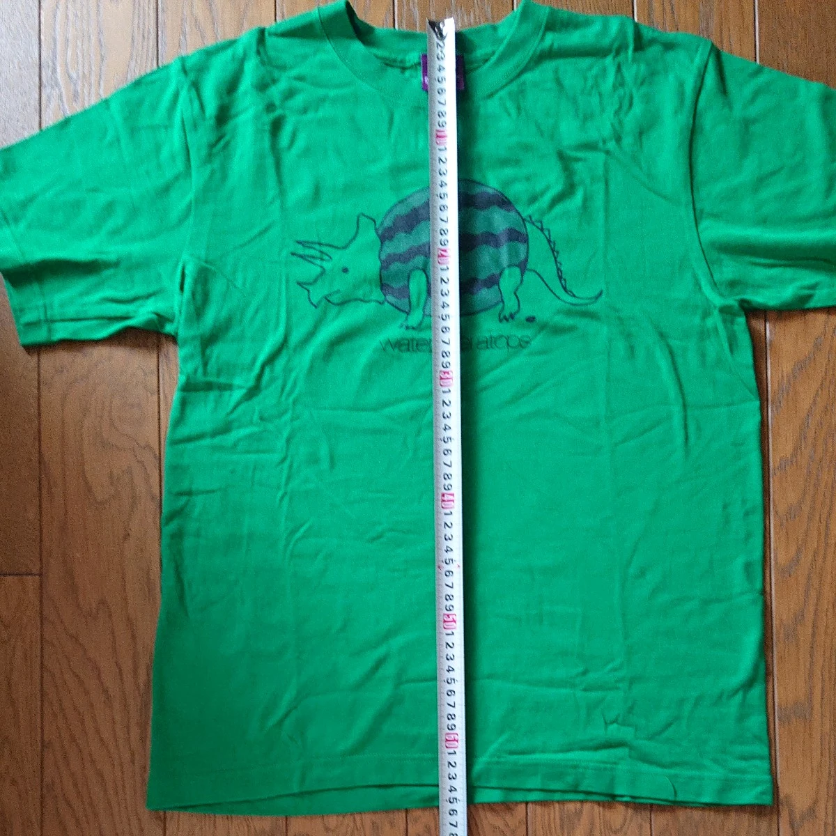 デリシャスグラフィックストア Tシャツ Lサイズ 緑 恐竜の写真7枚目