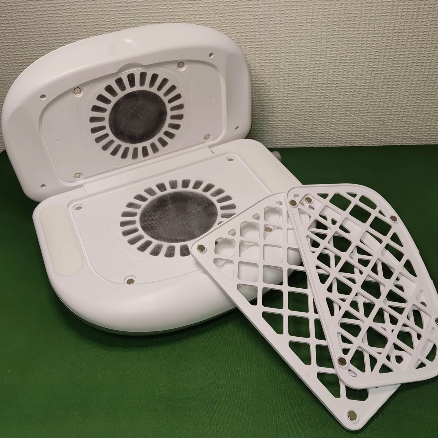 【新品】ネイルダストコレクター　卓上集塵機　デュアルファン折り畳み式　研磨集塵機の写真3枚目