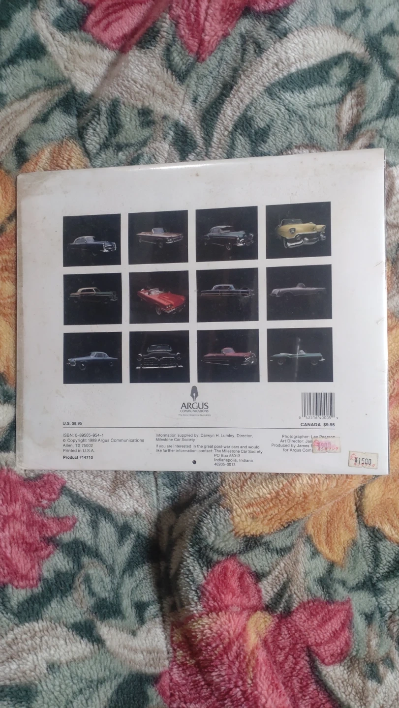 マイルストーンカーズ 1990年 カレンダーの写真2枚目