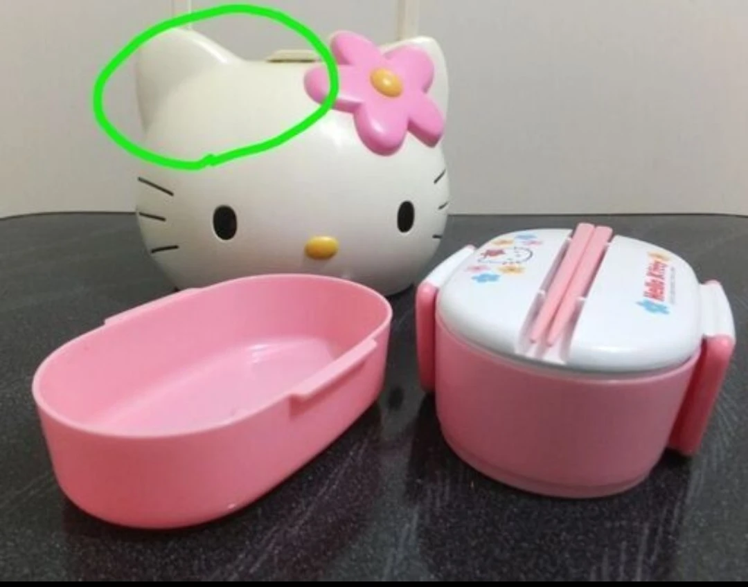 キティちゃんお弁当箱セットの写真2枚目