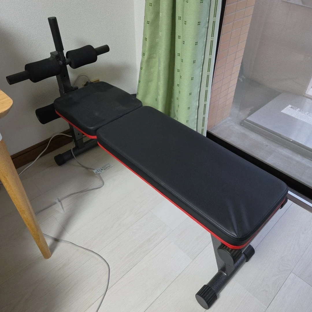 トレーニングベンチ 折りたたみ式