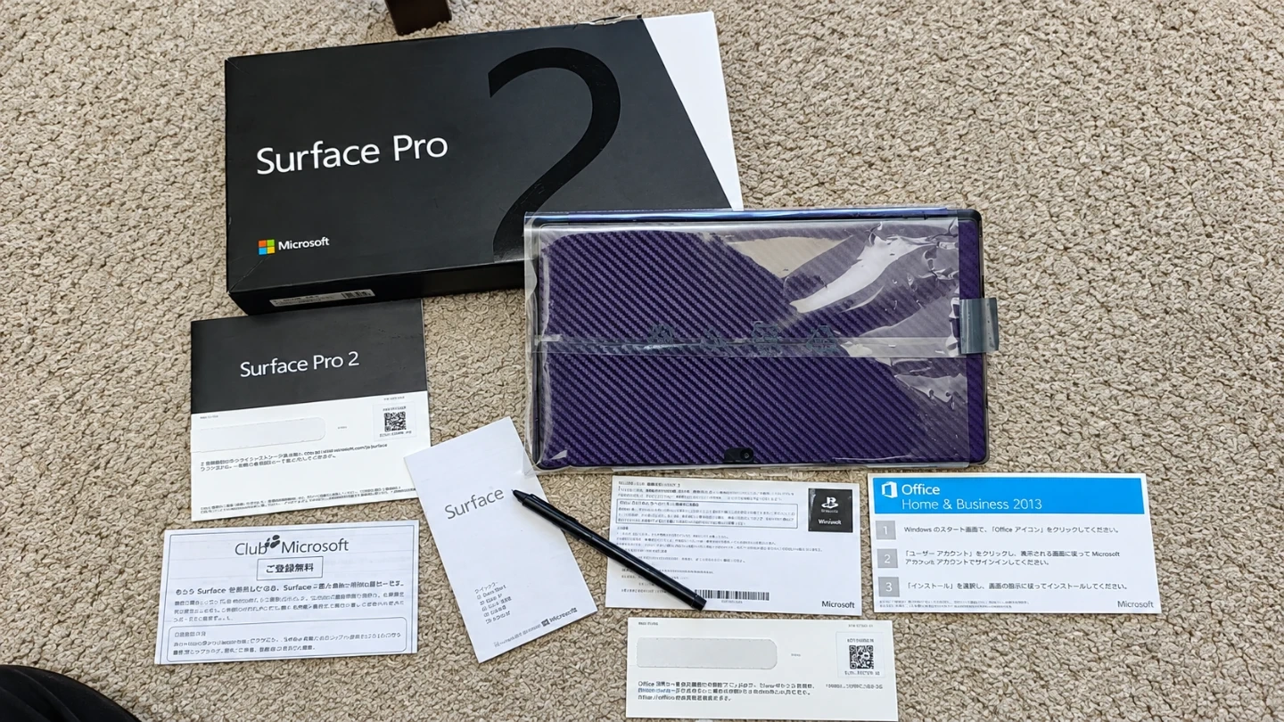 マイクロソフト Surface Pro 2