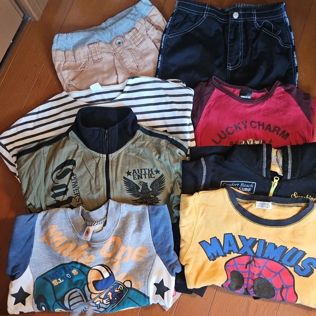 男児服まとめ売り 長袖、長ズボン130
