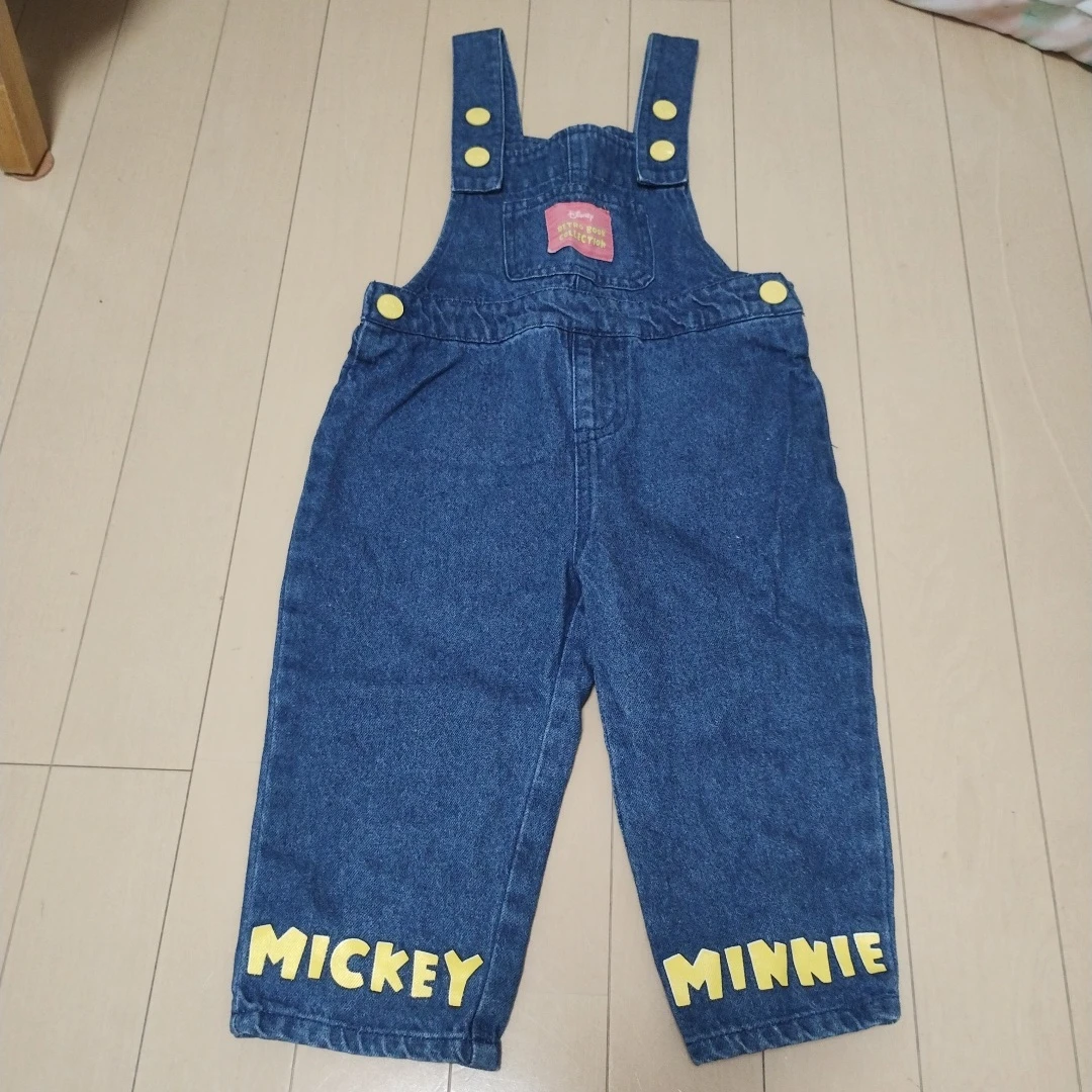 ディズニー オーバーオール 90cm ミッキー ミニーの写真3枚目
